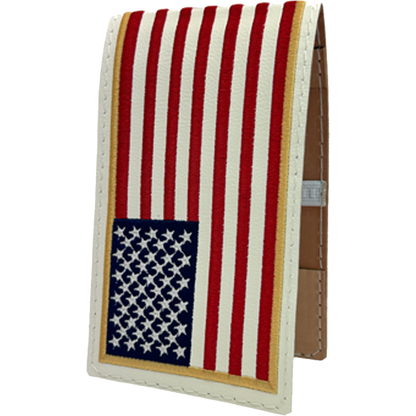 The Original Full American Flag Yardage Book/Scorecard Cover