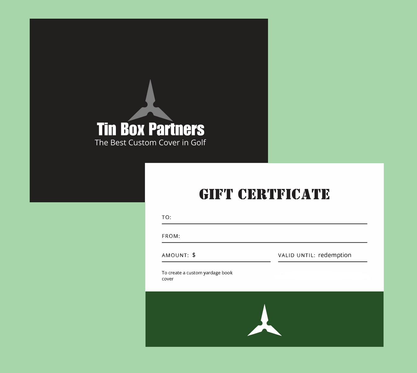 Gift Certificates TIN Box Partners